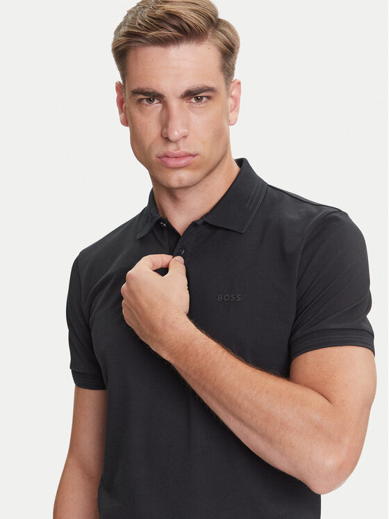 BOSS BOSS Polo Paul 50506193 Negro Slim Fit