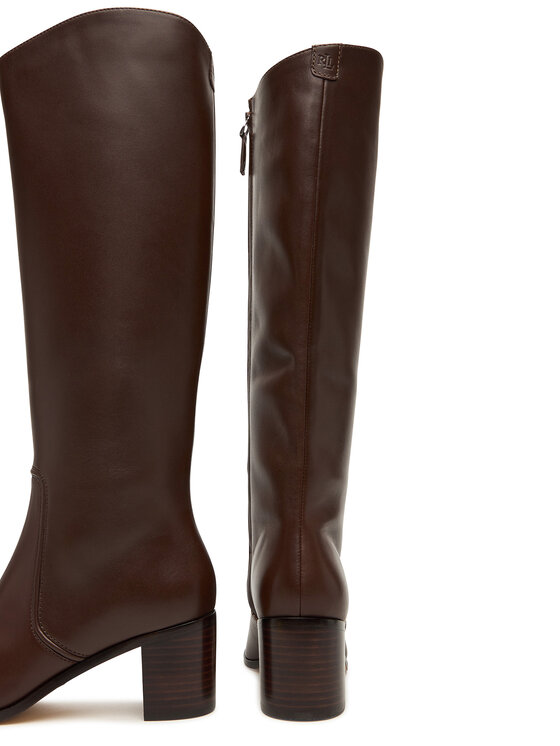 LAUREN RALPH LAUREN Čižmy LAUREN RALPH LAUREN Charly 802974388002 Hnedá