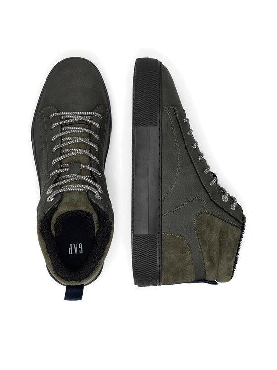 Gap Tenisice Gap PORTLAND CUP MID M GP505011AM-OV00 Zelena