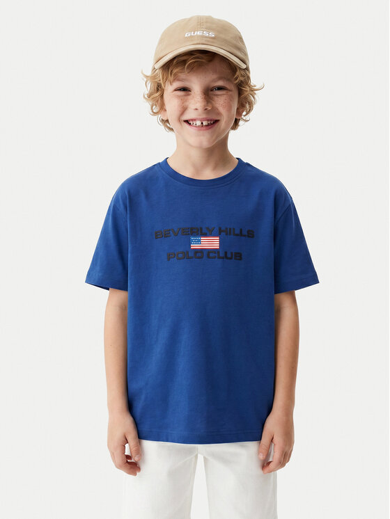 Beverly Hills Polo Club Beverly Hills Polo Club Футболка P-SS26B-TS0132 Голубий Regular Fit