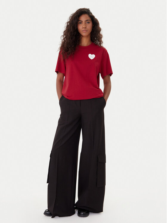 HUGO HUGO Camiseta Vintag 50551445 Rojo Regular Fit