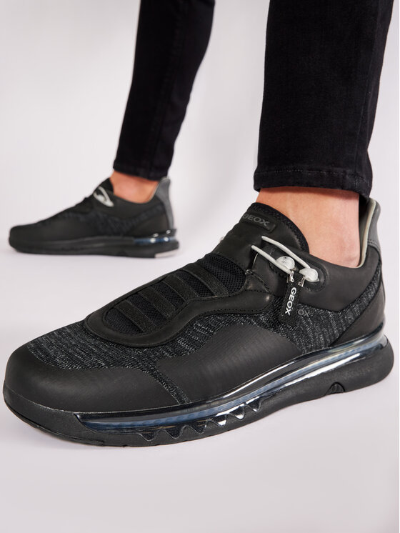Geox Sneakersy Geox U Levita A U029XA 06K43 C9999 Czarny