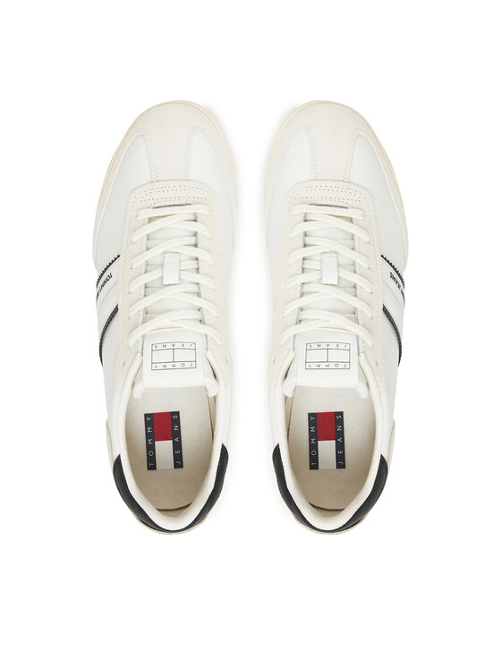 Tommy Jeans Laisvalaikio batai Tommy Jeans Tjm Retro Runner Cleated EM0EM01619 Balta