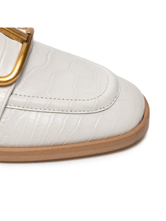 TWINSET Castellanos TWINSET Mocassino 212TCP12C Blanco