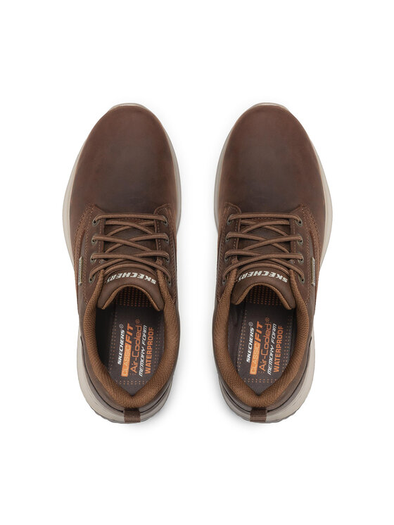 Skechers Туфлі Skechers Antigo 65693/CDB Коричневий