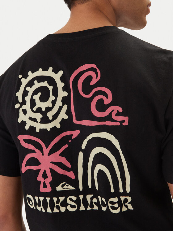 Quiksilver Quiksilver Camiseta EQYZT08307 Negro Regular Fit