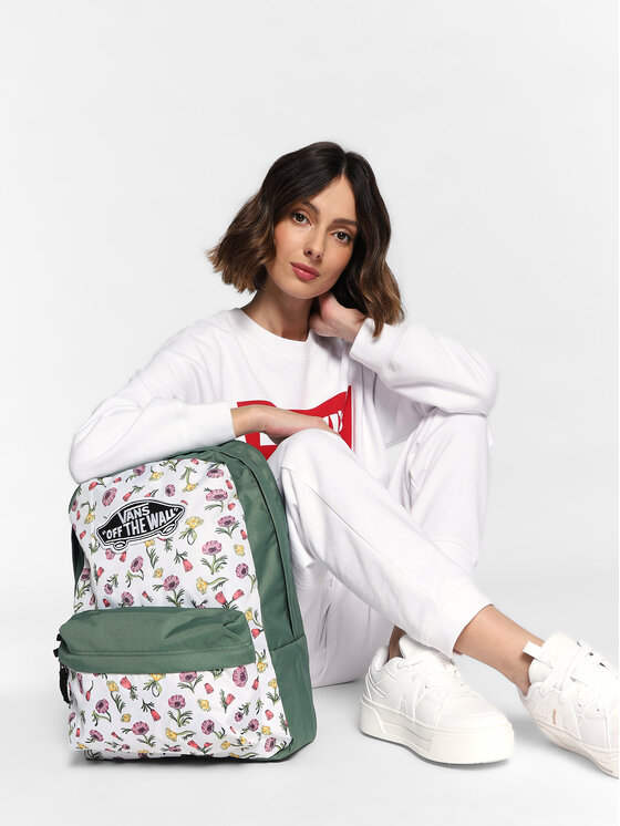 Vans Mugursoma Vans Wm Realm Backpack VN0A3UI6XZR1 Zaļš