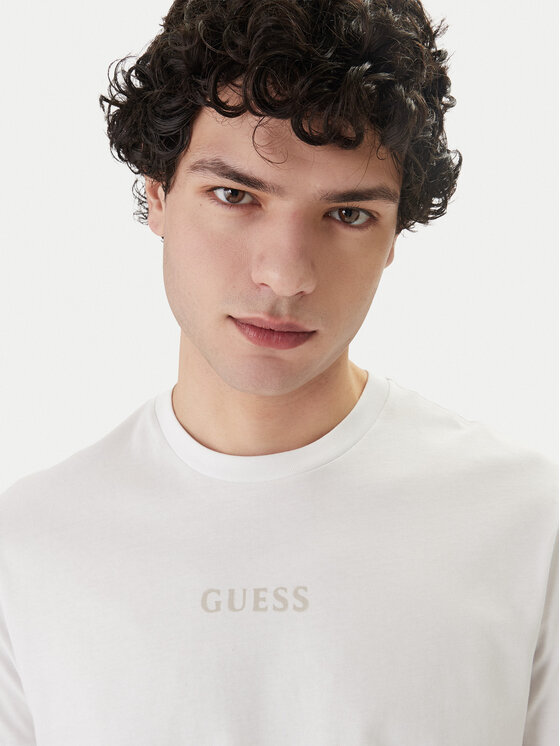 Guess Guess Футболка M6GI27 K3249 Білий Regular Fit