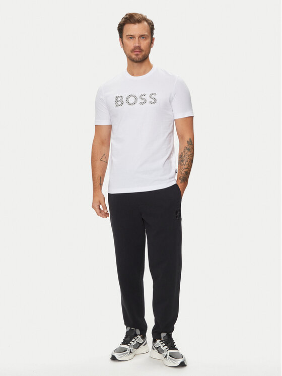 BOSS Boss Majica C-Thompson 06 50521520 Bela Regular Fit