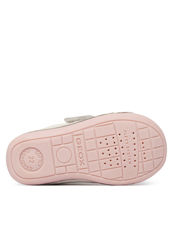 Geox Półbuty Geox B Tutim Girl B3540B 00085 C1Z8Z Biały
