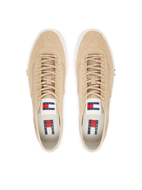 Tommy Jeans Tenisky Tommy Jeans Archive Vulc Y2K EM0EM01760 Tmavě béžová