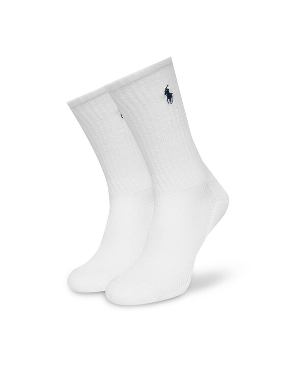 Polo Ralph Lauren Duge čarape Polo Ralph Lauren 455918021001 Bijela