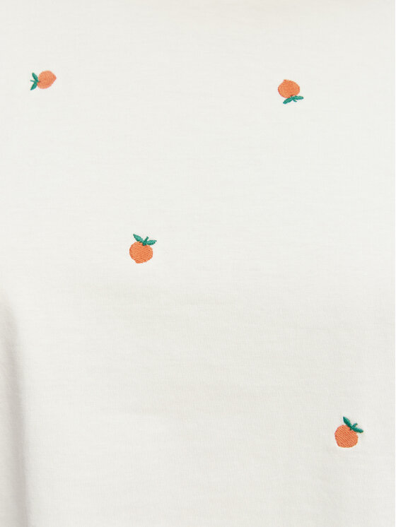 Vero Moda Vero Moda Camiseta Sola 10341979 Blanco Regular Fit