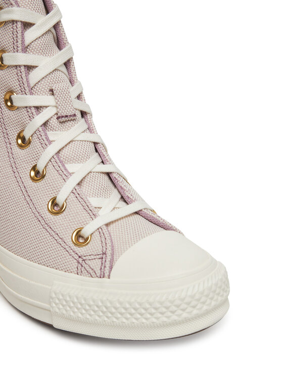 Converse Кеди Converse Chuck Taylor All Star Wedge Platform Gold A12763C Рожевий