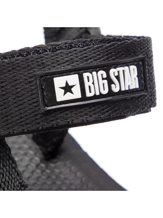 Big Star Shoes Sandały Big Star Shoes DD274A282 Czarny