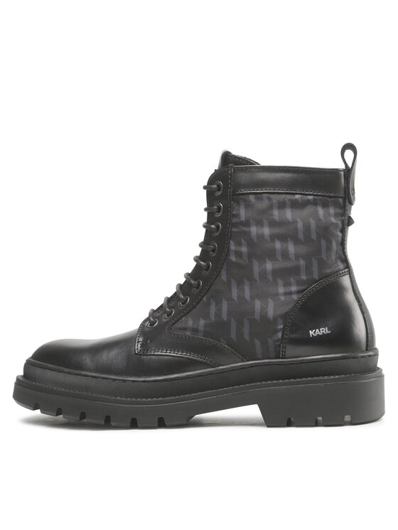 KARL LAGERFELD Черевики туристичні KARL LAGERFELD KL11256 Чорний