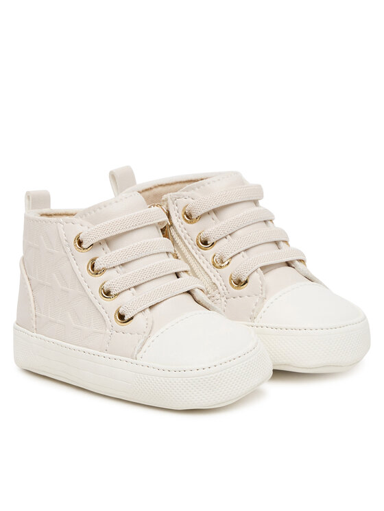 MICHAEL Michael Kors Šnurovacia obuv MICHAEL Michael Kors MK02535256 Béžová
