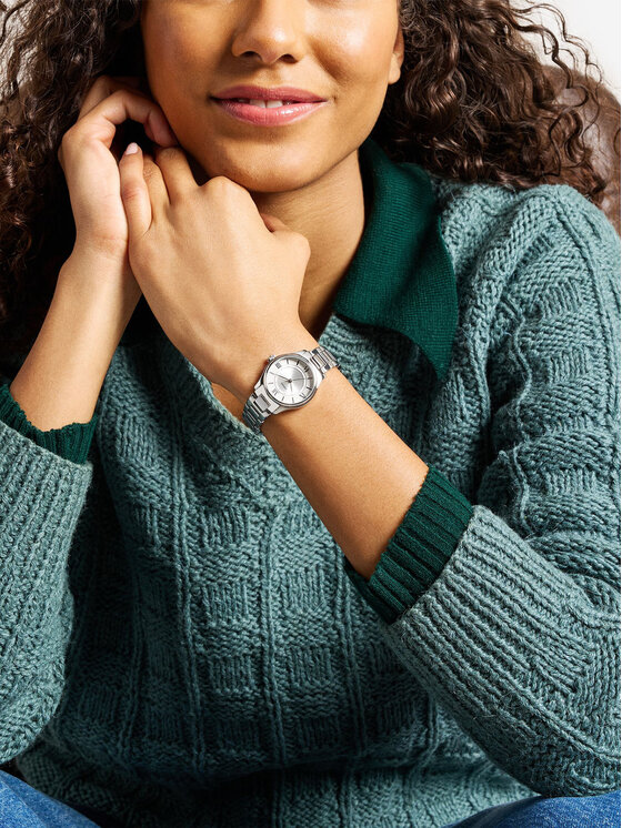 Fossil Orologio Fossil Gilmore ES5419 Argento