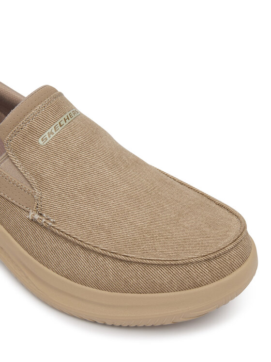Skechers Туфлі Skechers Relaxed Fit: Hasting - Fielden 205066/TPE Бежевий
