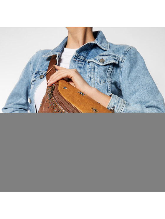 Desigual Torbica oko struka﻿ Desigual 20WAXPBG Smeđa