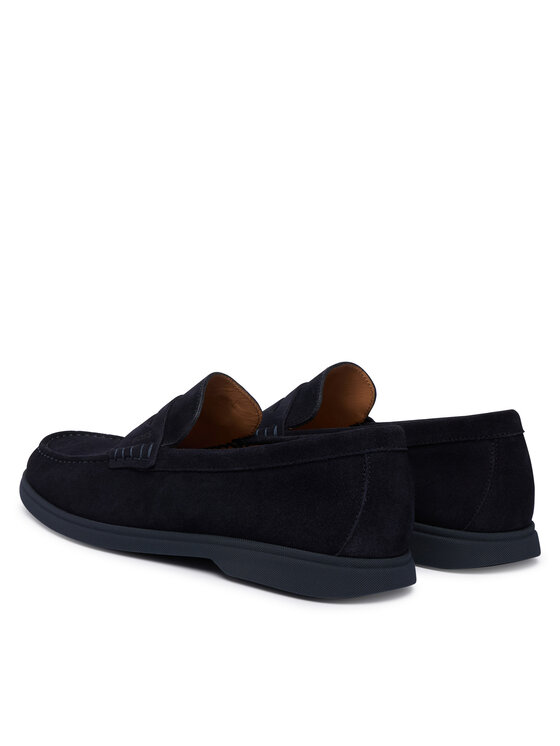 BOSS Mocassini BOSS Sienne 50568763 Blu scuro