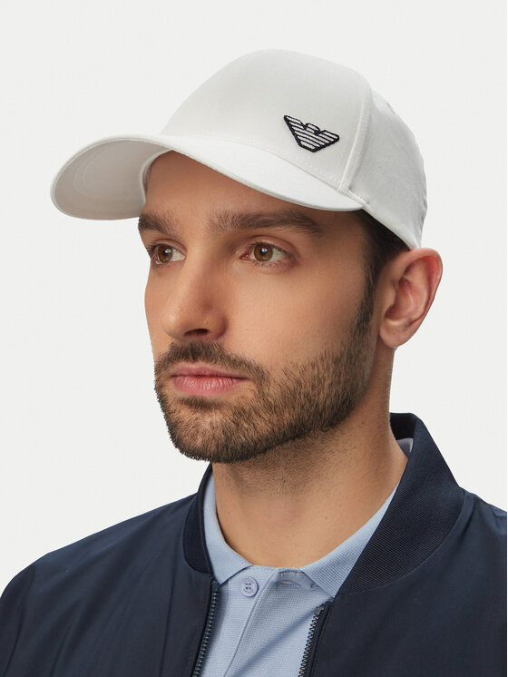 Emporio Armani Kšiltovka Emporio Armani EX000031 AF20424 U0002 Bílá