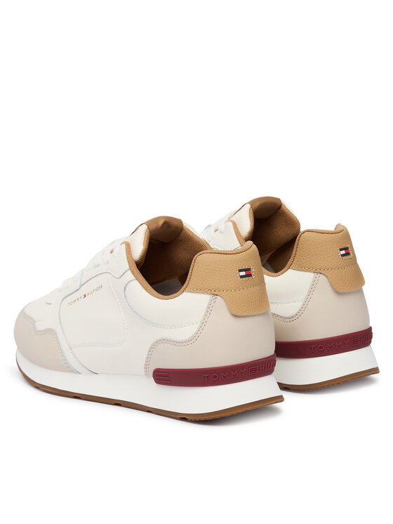 Tommy Hilfiger Sneakers Tommy Hilfiger Light Eva Runner FM0FM05906 Alb