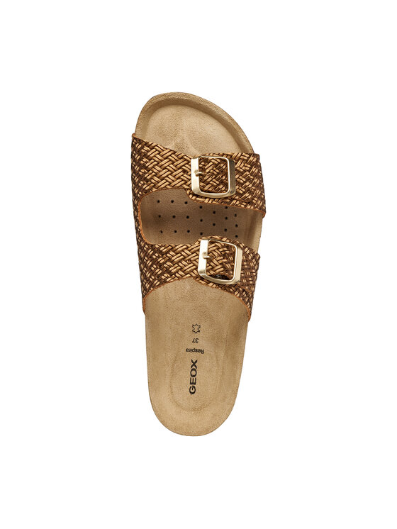 Geox Παντόφλες Geox D Brionia D35LSL 00047 C6008 Καφέ