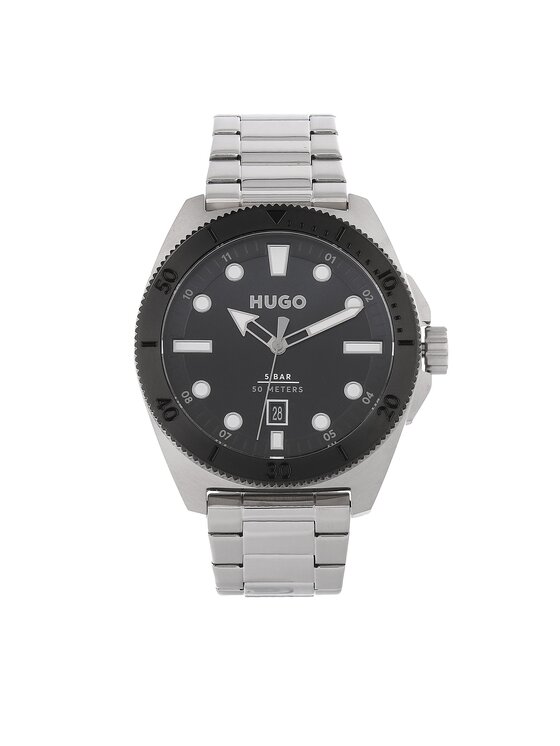 HUGO Годинник HUGO 1530305 Срібний