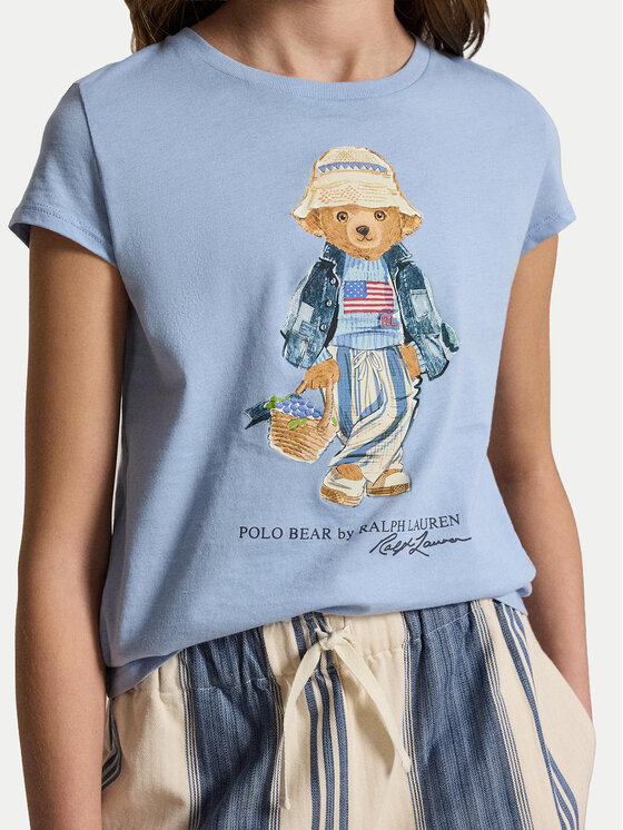 Polo Ralph Lauren Polo Ralph Lauren Camiseta 313A11759002 Celeste Regular Fit