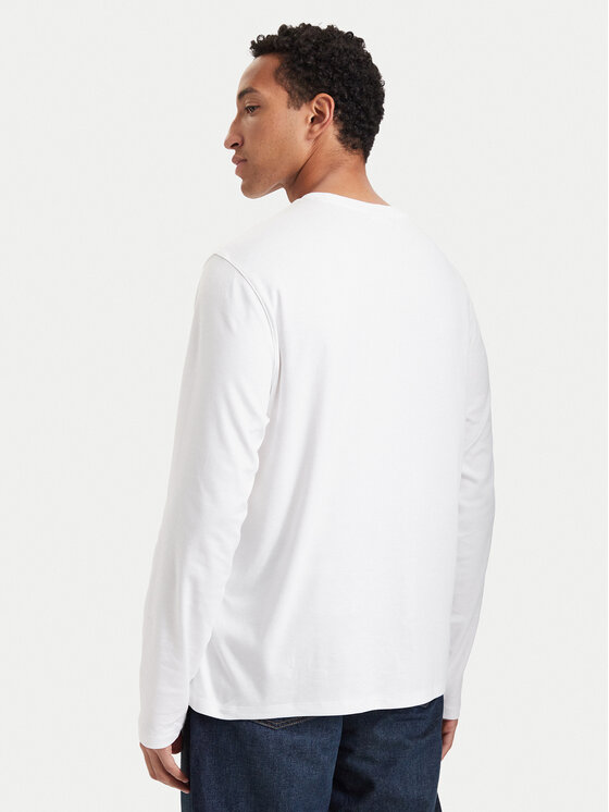 Calvin Klein Calvin Klein Camiseta de manga larga LV04LD227G Blanco Regular Fit