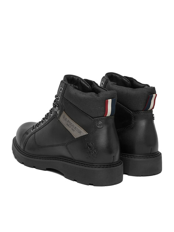 U.S. Polo Assn. Черевики U.S. Polo Assn. EO-PATRIZ003M/ELN1 Чорний