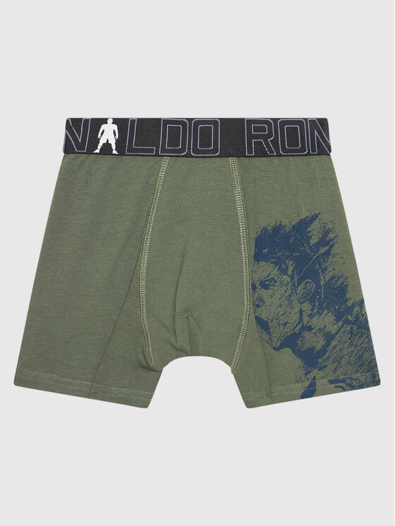 Cristiano Ronaldo CR7 Cristiano Ronaldo CR7 Conjunto de calzoncillos boxer Trunk 2-Pack 8400-51-565 Verde