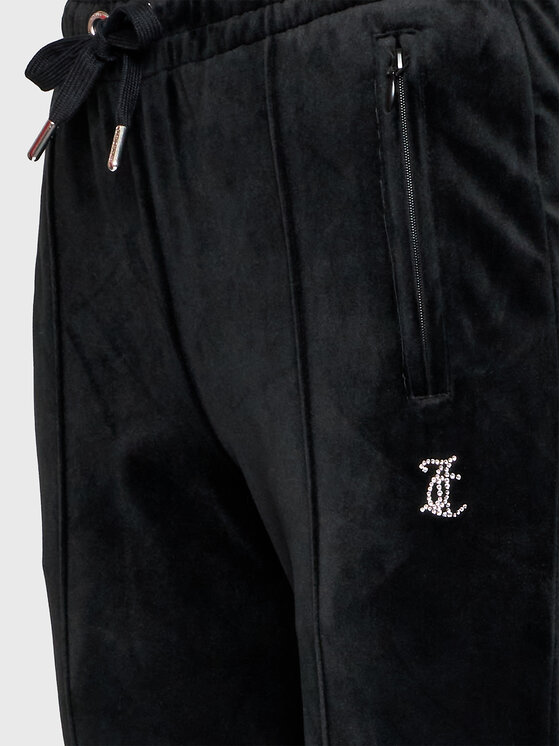 Juicy Couture Juicy Couture Pantalones de chándal Tina JCAPW045 Negro Regular Fit