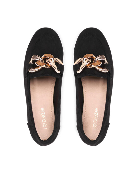 DeeZee Loaferke DeeZee WS5560-10 Črna