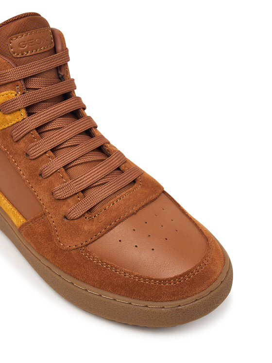 Geox Sneakersy Geox J Theleven Boy J46LDC 05422 C6689 D Brązowy