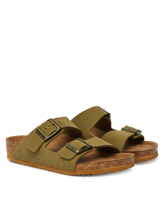 Birkenstock Nazouváky Birkenstock Arizona Kids Vegan 1027829 S Zelená