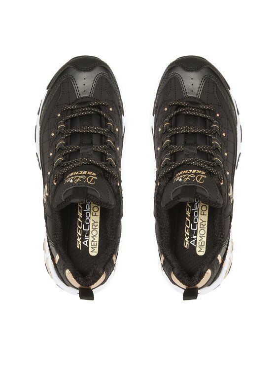 Skechers Sneakersy Skechers Ladies Night 149267/BKGD Čierna