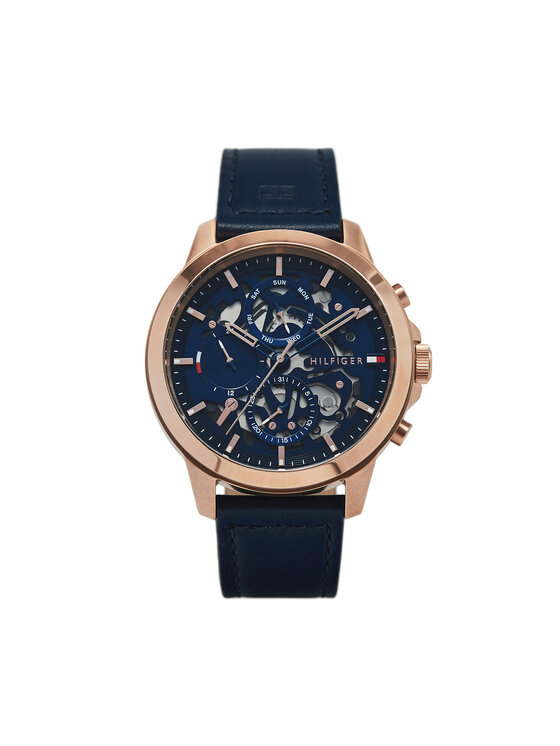 Tommy Hilfiger Hodinky Tommy Hilfiger Henry 1710475 Tmavomodrá