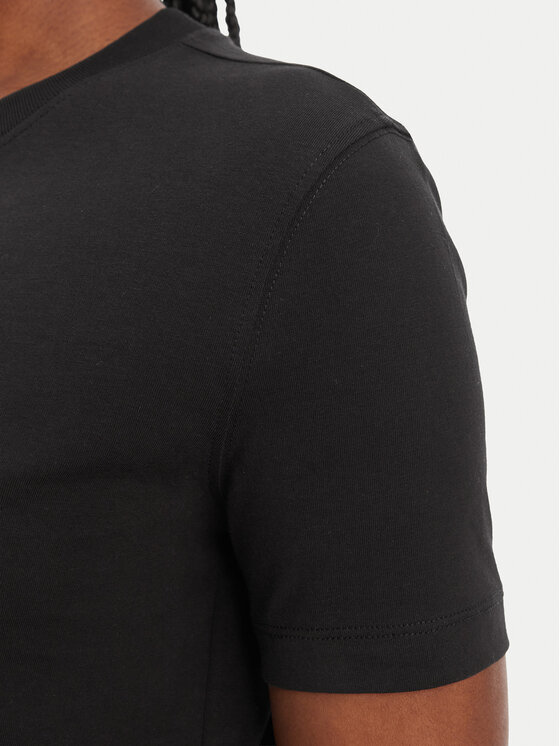 Versace Jeans Couture Versace Jeans Couture Camiseta 80HAHE02 CJ00E Negro Regular Fit