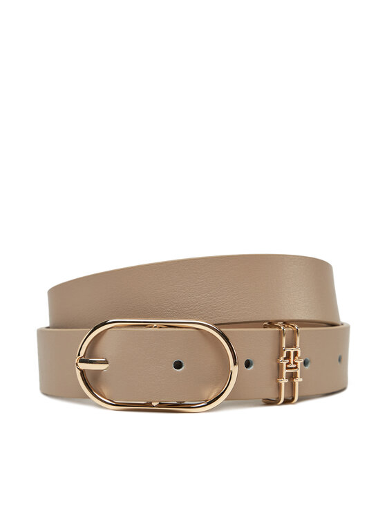 Tommy Hilfiger Cintura da donna Tommy Hilfiger Feminine 2.5 AW0AW17494 Écru