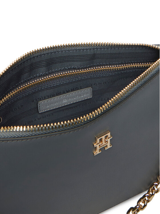 Tommy Hilfiger Borsetta Tommy Hilfiger Th Glam Conv Med Crossover AW0AW18143 Grigio