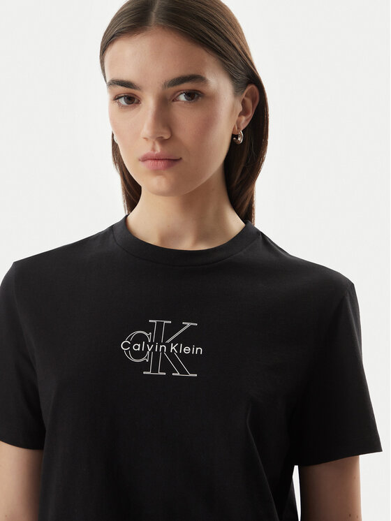 Calvin Klein Jeans Calvin Klein Jeans Camiseta LV047G831G Negro Regular Fit