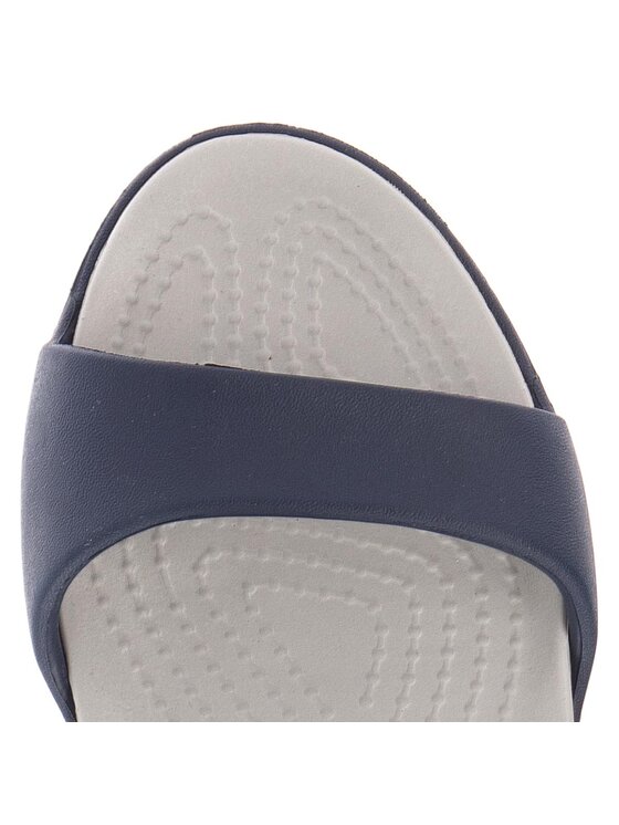 Crocs Klapki Crocs Cleo V 204268 Granatowy
