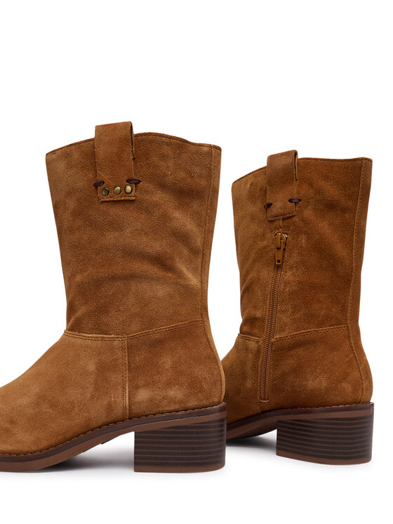 Clarks Μποτάκια Clarks Digby Slouch 26327270 Καφέ
