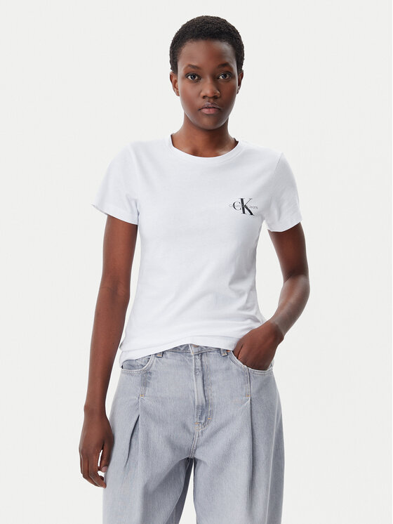 Calvin Klein Jeans Calvin Klein Jeans Komplet t-shirt majic﻿ J20J219734 Pisana Slim Fit