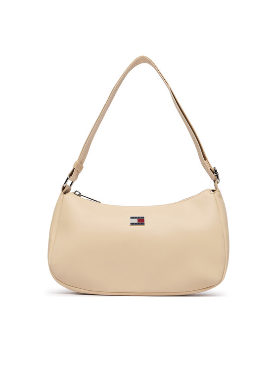 Tommy Jeans Torebka Tommy Jeans Tjw Daily Elevated Shoulder Bag AW0AW19041 Beżowy jasny