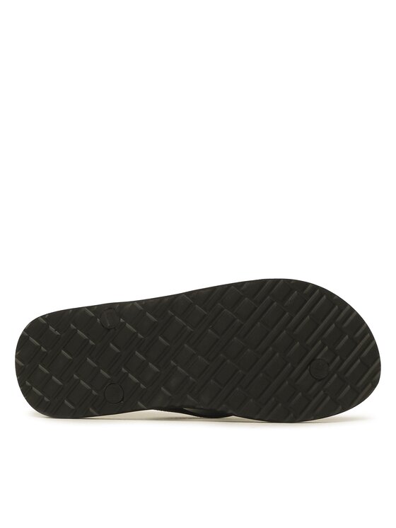 Tommy Hilfiger Flip flop Tommy Hilfiger Rubber Hilfiger Beach Sandal FM0FM04468 Negru