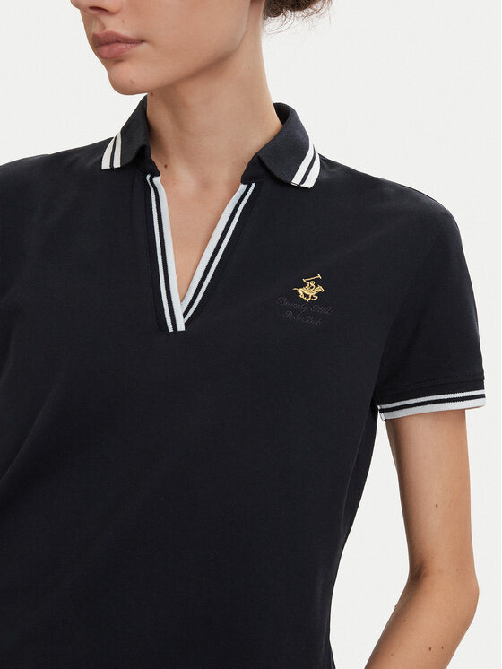 Beverly Hills Polo Club Beverly Hills Polo Club Polo P-SS26W-P0300 Azul marino Regular Fit