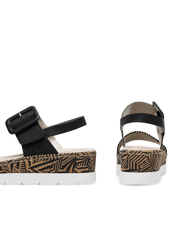 Rieker Sandali Rieker V3950-00 Nero